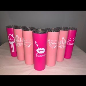 Personalized Career stainless steel tumblr cups